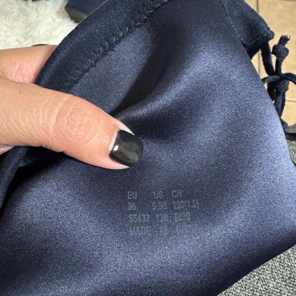 Stuart Weitzman Navy Over-the-Knee Boots